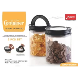 Apex lock 'N' tight container 600 ML