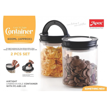 Apex lock 'N' tight container 600 ML