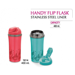 ASIAN HANDY FLIP FLASK 400 ml  ASIAN HANDY FLIP FLASK 400 ml