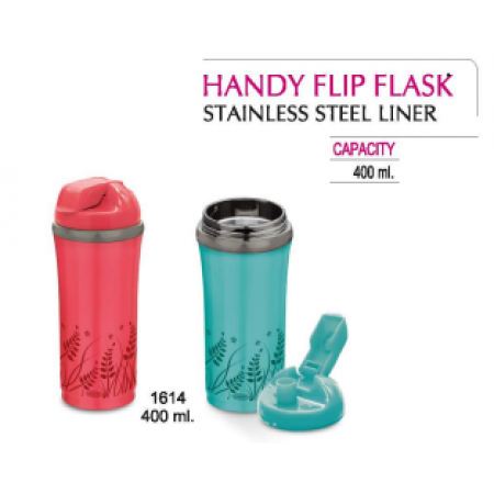 ASIAN HANDY FLIP FLASK 400 ml 