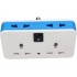 Bajaj 4 Way Multiplug Three Pin Plug