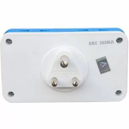 Bajaj 4 Way Multiplug Three Pin Plug