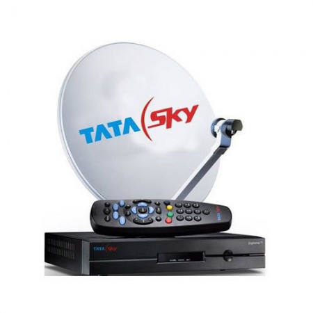 TATASKY 6 MONTHS FREE WITH CONNECTION Telugu and Hindi Basic Standard Box