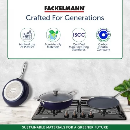 Fackelmann Ceramik Nonstick Flat Tawa Pan 31cm Fackelmann Ceramik Nonstick Flat Tawa Pan 31cm