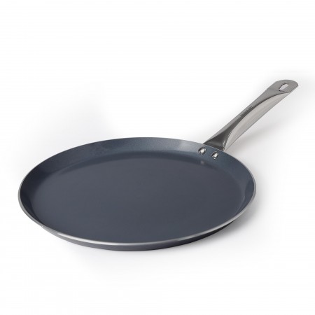 Fackelmann Ceramik Nonstick Flat Tawa Pan 25cm