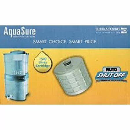 AQUASURE CARTRIDGE For Xtra Tuff / Shakti / Aayush 1500 Litres Auto Shut-off AQUASURE CARTRIDGE For Xtra Tuff / Shakti / Aayush 1500 Litres Auto Shut-off