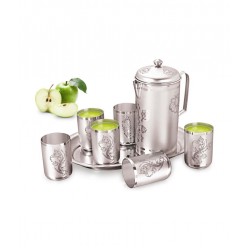 Gurukrupa Stainless Steel Lemon Set - Set of 8 Pieces Gurukrupa Stainless Steel Lemon Set - Set of 8 Pieces
