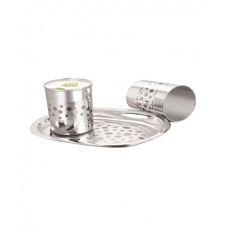 Gurukrupa Stainless Steel Lemon Set - Set of 3 Pieces