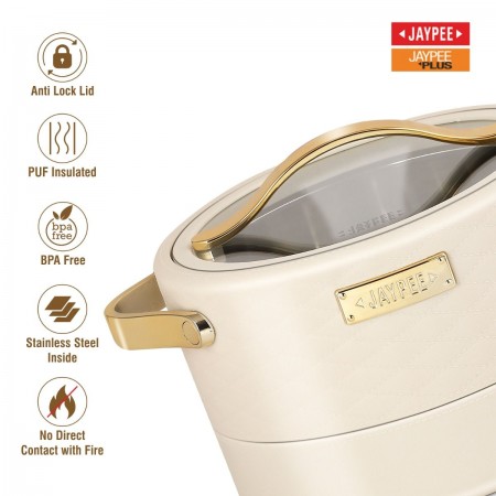 JAYPEE Luxura Klass Casserole 3-Piece Set JAYPEE Luxura Klass Casserole 3-Piece Set