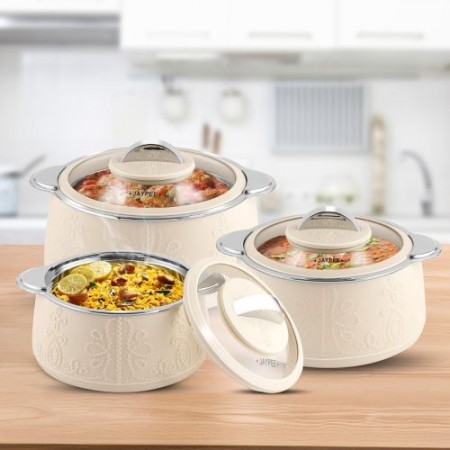 JAYPEE FABRENE Casserole 3-Piece Set JAYPEE FABRENE Casserole 3-Piece Set