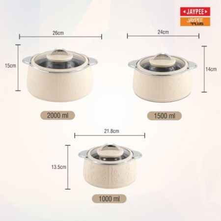 JAYPEE FABRENE Casserole 3-Piece Set JAYPEE FABRENE Casserole 3-Piece Set