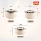 JAYPEE FABRENE Casserole 3-Piece Set JAYPEE FABRENE Casserole 3-Piece Set