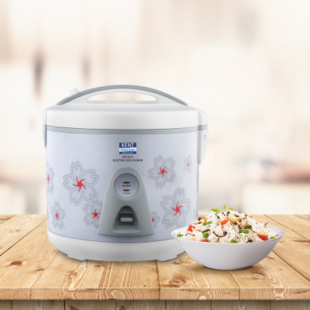 KENT Delight Electric Rice Cooker 1.8 Liter 1KG  6cups Rice