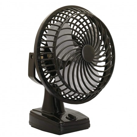 LITECON Small Personal Fan Black