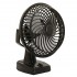LITECON Small Personal Fan Black