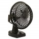 LITECON Small Personal Fan Black