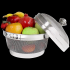 FRUIT BASKET STAINLESS STEEL Size 10 inch