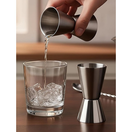 Peg Measurer 30ml 60ml Liquor Measuring Cup Alcohol Cocktails