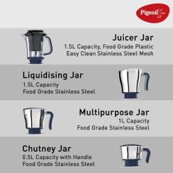 Pigeon Mixer Grinder 1000 Watts Pigeon Mixer Grinder 1000 Watts