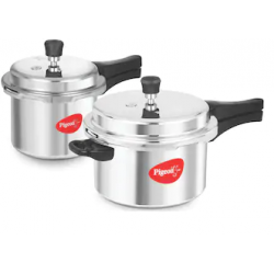 Pigeon Value Combi Pack 3 and 5 Liter Pressure cooker Pigeon Value Combi Pack 3 and 5 Liter Pressure cooker