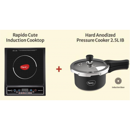 Pigeon Induction Stove With 2.5 Liter Cooker