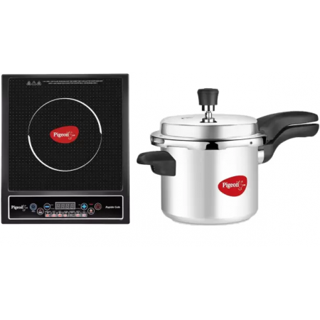 Pigeon Induction Stove With 5 Liter Cooker