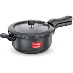 Prestige Svachh 3.5 L Induction Bottom Pressure Cooker  (Hard Anodized) Prestige Svachh 3.5 L Induction Bottom Pressure Cooker  (Hard Anodized)