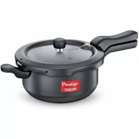 Prestige Svachh Hard Anodised 5 L Induction Bottom Pressure Pan Hard Anodized Prestige Svachh Hard Anodised 5 L Induction Bottom Pressure Pan Hard Anodized