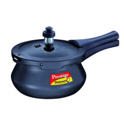 Prestige Deluxe Plus Hard Anodised Handi Pressure Cooker 2 Liter Black Prestige Deluxe Plus Hard Anodised Handi Pressure Cooker 2 Liter Black