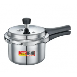 Prestige 1.5 Liter Popular Aluminum Cooker With Induction Base Prestige 1.5 Liter Popular Aluminum Cooker With Induction Base