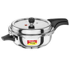 Prestige 4 Litre Stainless Steel Pressure Pan Cooker