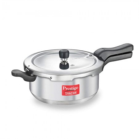 Prestige Svachh Aluminium Senior deep Pan Pressure Cooker, 5L