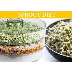 Anjali Sprout Maker Double Deck Super Anjali Sprout Maker Double Deck Super