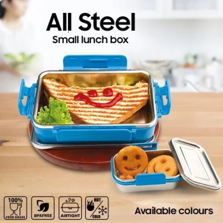 Signoraware Compact Small Lunch Box with Bag