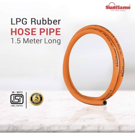 SUNFLAME LPG RUBBER HOSE PIPE