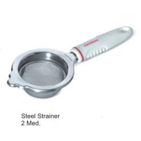 Crystal Tea Stainer Stainless Steel Medium