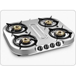 Elica TurboAir Chimney VEGA BF 60 + Free 4 Burners SS Stove Elica TurboAir Chimney VEGA BF 60 + Free 4 Burners SS Stove