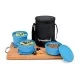 Signoraware Monarch Executive Medium Microsafe Steel Microwave Safe Lunch Box 3 Stainless Steel Containers + Insulated Bag 500ml+350ml+350ml Set Of 3 Signoraware Monarch Executive Medium Microsafe Steel Microwave Safe Lunch Box 3 Stainless Steel Containers + Insulated Bag 500ml+350ml+350ml Set Of 3