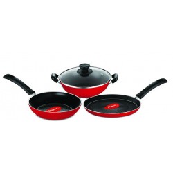 Pigeon Carlo Induction Base Non-Stick Cookware Gift Set, 4-Pieces Pigeon Carlo Induction Base Non-Stick Cookware Gift Set, 4-Pieces
