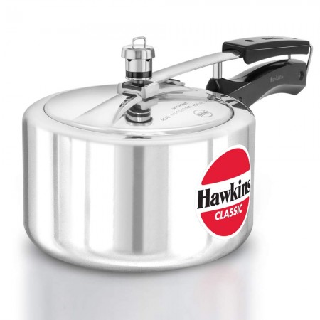 Hawkins Classic Pressure Cooker Wide 3 Litre CL3W