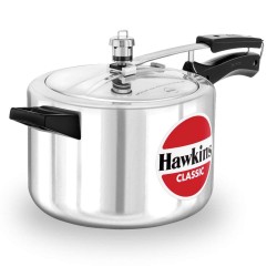 Hawkins Classic Pressure Cooker, 5 Litre, CL50 Hawkins Classic Pressure Cooker, 5 Litre, CL50