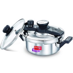 Prestige Svachh 20237 2 L Stainless Steel Pressure Cookers with deep lid Prestige Svachh 20237 2 L Stainless Steel Pressure Cookers with deep lid