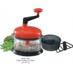 CHOP-CHUM 'n' DRY (3-IN-1) CHOP-CHUM 'n' DRY (3-IN-1)