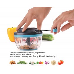 Crystal Xpress Pull N Chop, Mini Chopper 450 ml Crystal Xpress Pull N Chop, Mini Chopper 450 ml