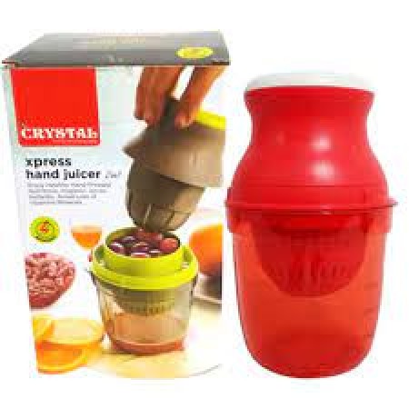 Crystal Xpress Hand Juicer 2 in 1