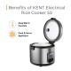 KENT Electric Rice Cooker SS-16021, 5 L-700 Watt