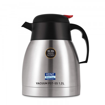 Kent Stainless Steel Vacuum Pot, 1.2 Litre