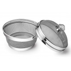 Elephant SS Multi Purpose Fridge Basket With Cover Size 25cm Elephant SS Multi Purpose Fridge Basket With Cover Size 25cm