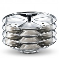 Prestige Triangle Shaped 4 Plates Idli Set Dia 195mm