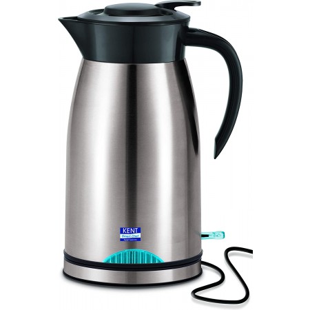 Kent Stainless Steel Kettle Cum Flask, 1.5 Litre